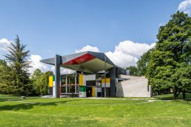 Pavilion Le Corbusier Zurich, Switzerland - reopens and restored by architects Silvio Schmed and Arthur Rüegg. 