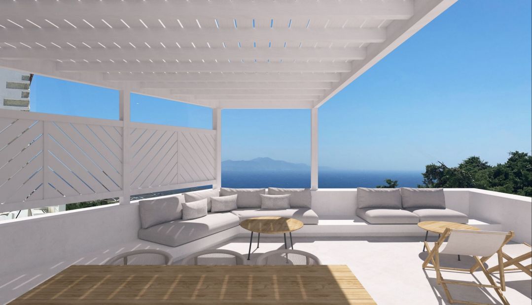 TOUBATI | Design Residences in White on the Cyclades | Architects C-O Lab | Aesthetic Design  & Sustainable Approach in Serifos 