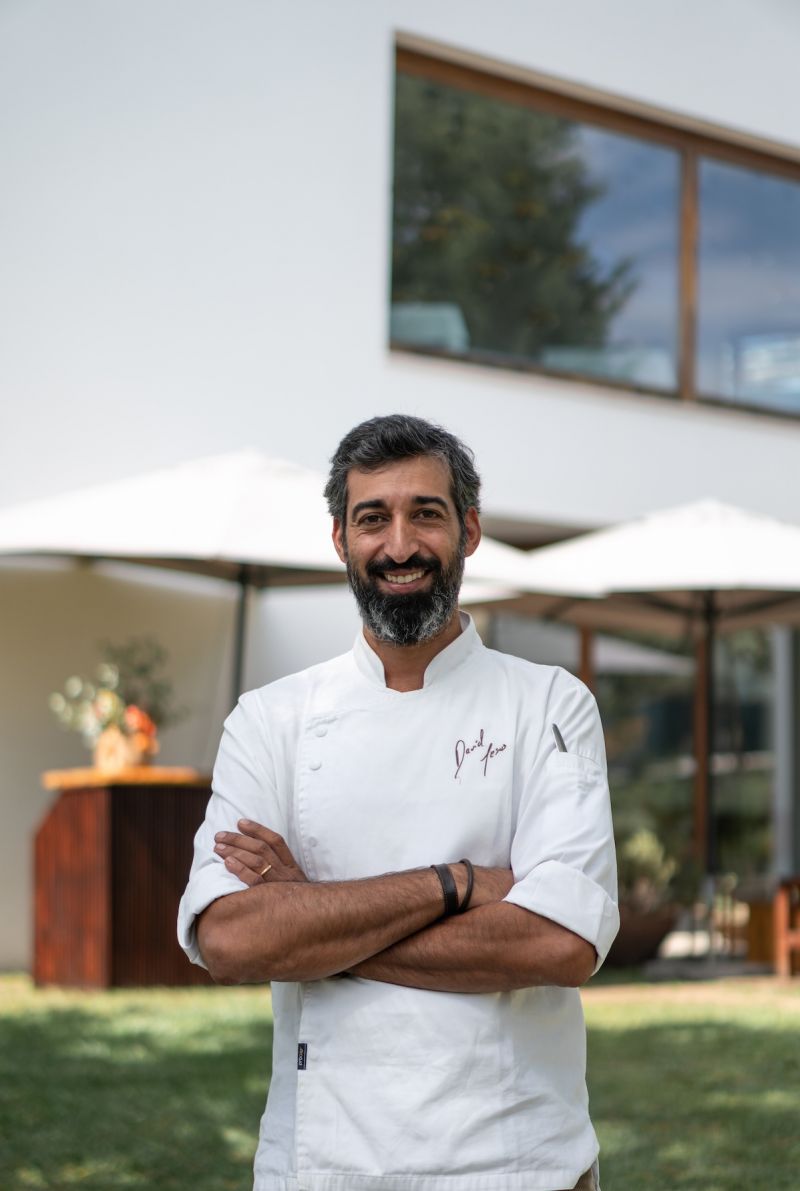 Chef David Jesus | Mapa Restaurant |L'AND Vineyards Hotel & Spa | Wine Hotels in Montemor-o-Novo, Alentejo, Portugal | Designed by Promontório and Márcio Kogan of Studio MK27 