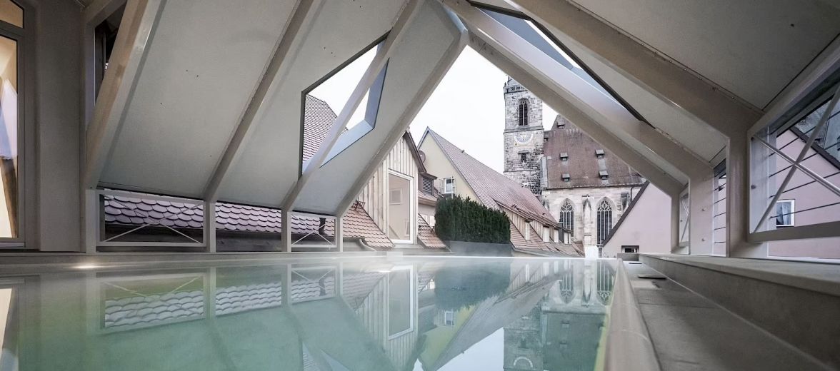 Rooftop Heritage | Goldene Rose Hotel Dinkelsbühl Bavaria, Germany | Created by architects NOA