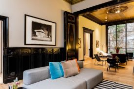 Modernist Furniture | Cool Hotel Design Interiors at boutique Hotel Julien Antwerp, Belgium 