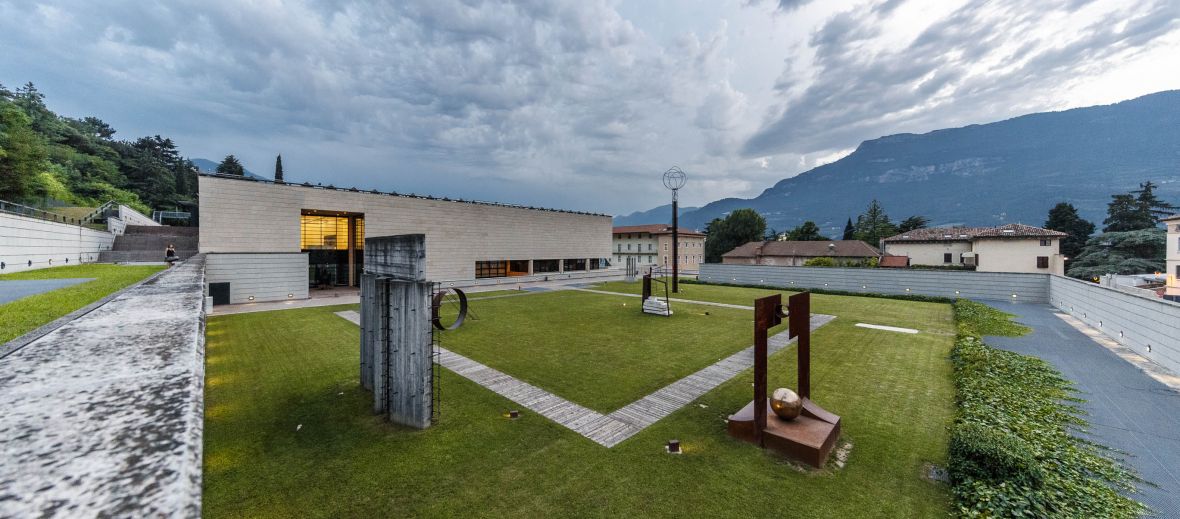 view from Italy's MART gallery in Trentino Alto-Adige