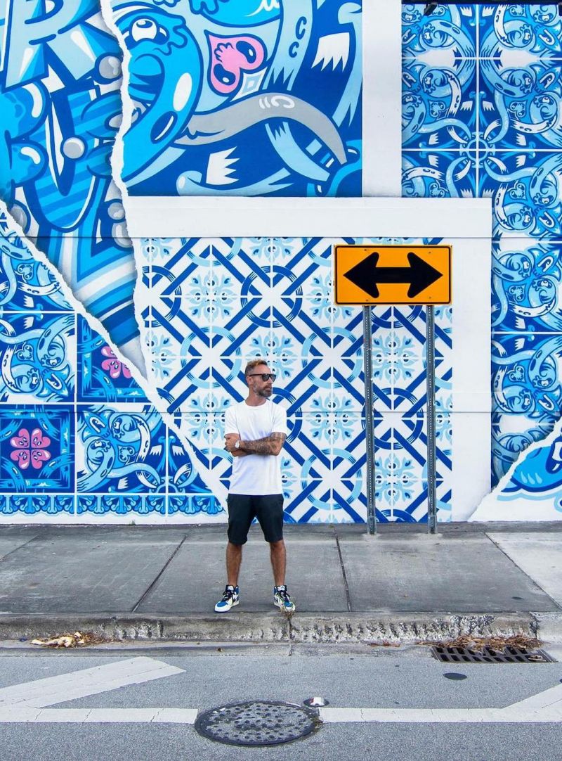 Lisbon’s Tile-tally Cool Graffiti Artist