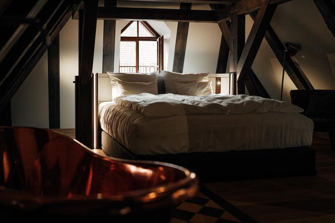 Design Suite within a historic building| Bootshaus Hotel & Restaurant Amberg | Beautiful Design Hotels in Bavaria, Germany