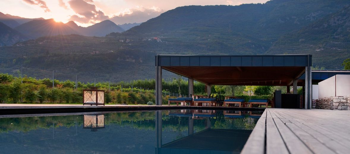 Mountain Pool by Genuizzi | Banal Architects | Vivere Suites Arco Mountains 
