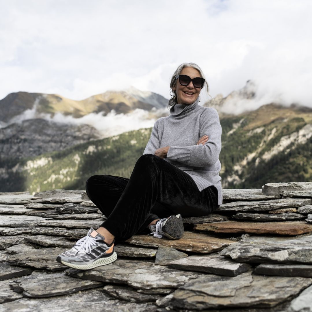 Ruth Kramer - the owner of Brücke 49, Vals