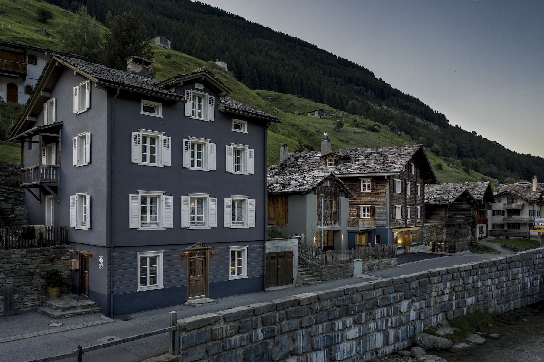 Brücke 49 Herberge Vals - a small design guesthouse with luxury nordic style, Switzerland