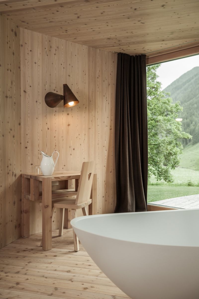 Architectural design Hotel Bühelwirt Valle Aurina/Ahrntal in South Tyrol Italy, member of The Aficionados