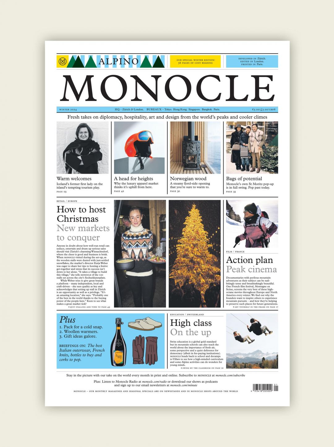 Alpino Newspaper | Everything you need to know about the Alps by Monocle