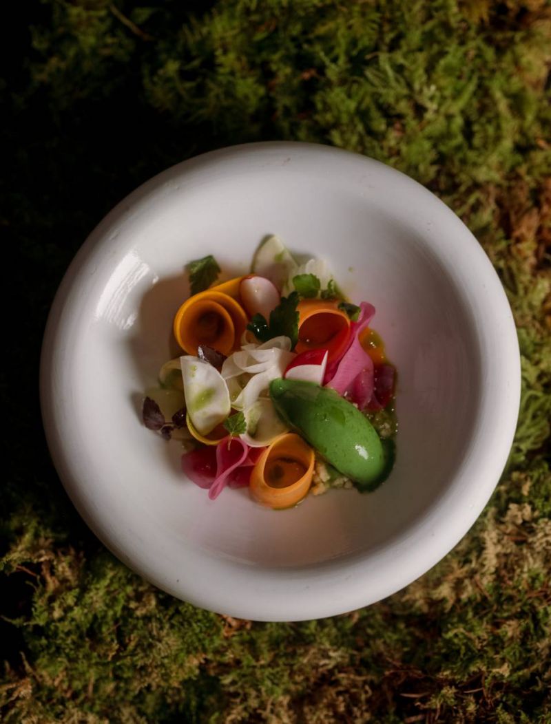 Chef Michael Helfrich at Silva, where sustainable cuisine meets alpine luxury at Austria’s Naturhotel Forsthofgut