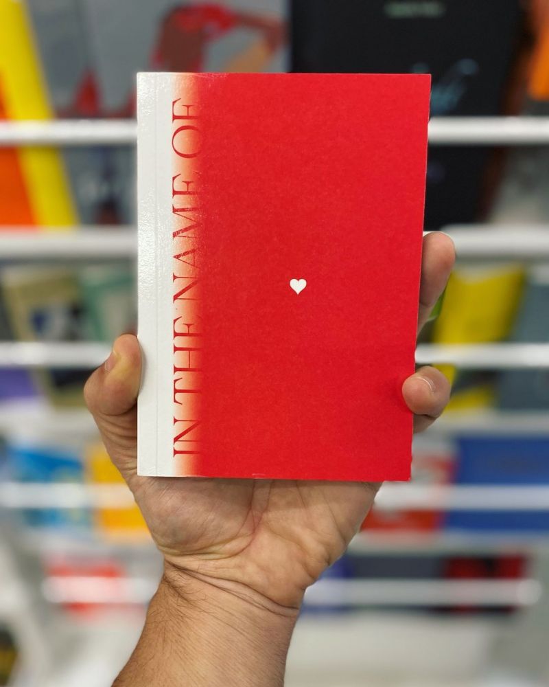 Red Book held in the hand | Hyper Hypo Athens | Bookstore & Contemporary Visual Culture  