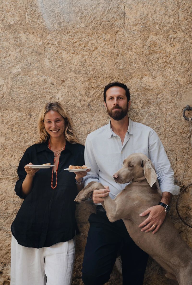 Sara and brother Manfred Rizzuto Owners of Susafa: Sustainable Luxury Hotel & Organic Farmstay in Sicily | The Aficionados 