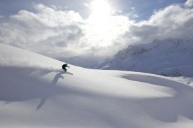 Skiing in Lech am Arlberg, Austria, Alps, snow, winter sports