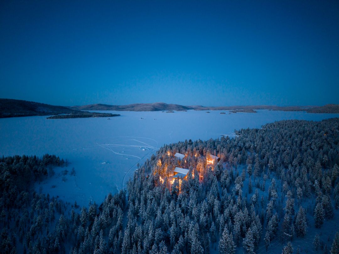 Inai Haven Lapland: Luxury Timber Villas on Lake Inari, Finland