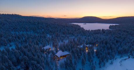 Inai Haven Lapland: Luxury Timber Villas on Lake Inari, Finland