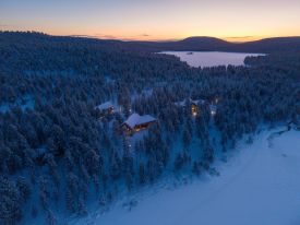 Inai Haven Lapland: Luxury Timber Villas on Lake Inari, Finland
