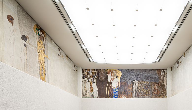 Beethoven Frieze at the Secession Vienna, Austria. Culture Art guide