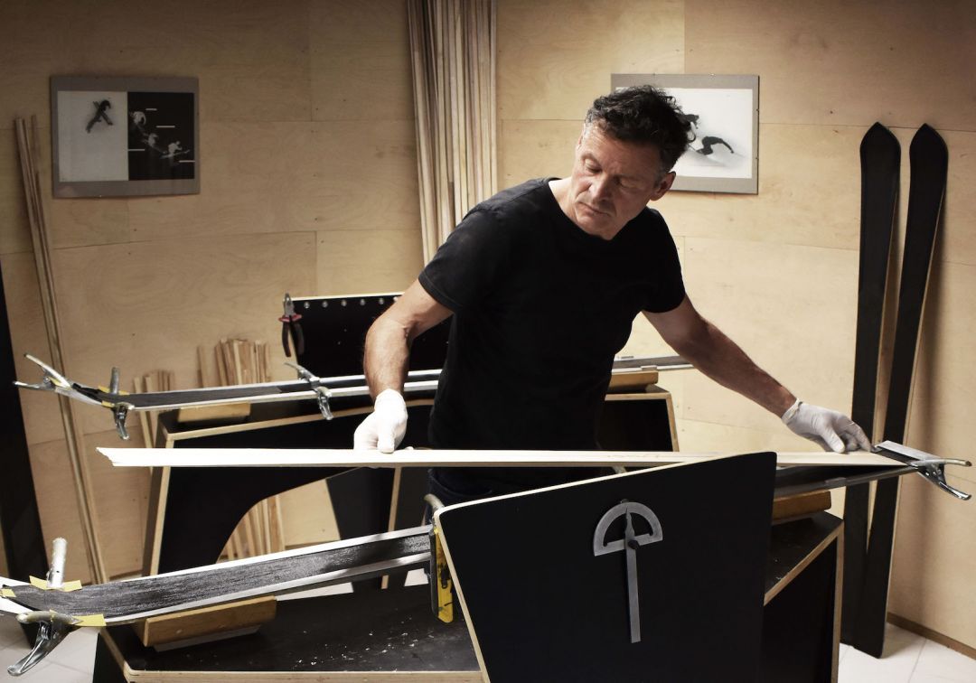 Simon Jacomet making his wooden Ski | Performance Equipment Switzerland | The Aficionados