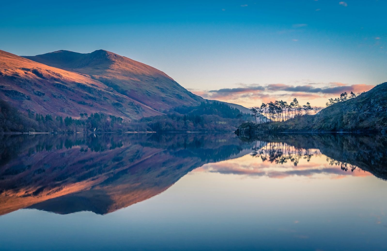 Lake District, Lake Ullswater, England, travel