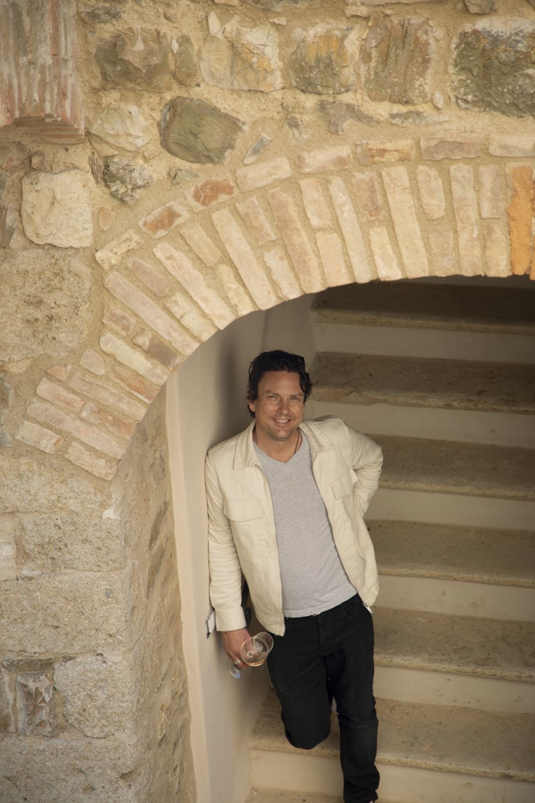 John Voigtmann, owner of La Bandita Townhouse, Pienza, Italy