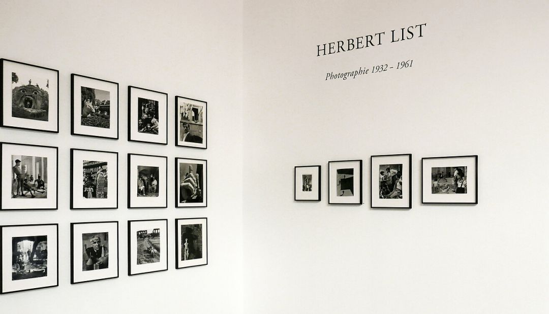 Installation view, Herbert List, Photographie 1932-1961, Galerie Karsten Greve AG, St. Moritz, 2022 |The Art Galleries of Engadin Switzerland | TheAficionados.com