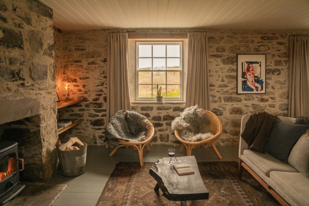 Killiehuntly, farmhouse, hotel, design, Scottish, Highlands, interiors, boutique