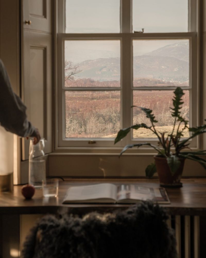 Killiehuntly, farmhouse, hotel, design, Scottish, Highlands, interiors, boutique