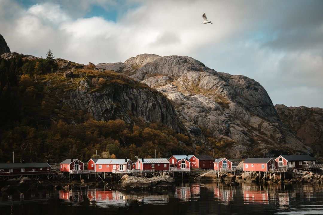 Historic Fishing Village | NUSFJORD Lofoten Archipelago | Artic Luxury Hotels for Aurora Borealis/Northen Lights 