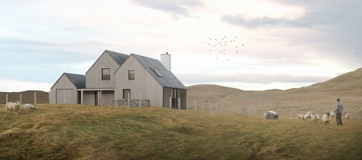 Isle of Lewis Residence created by GRAS Scotland  - Architecture and design studio Edinburgh