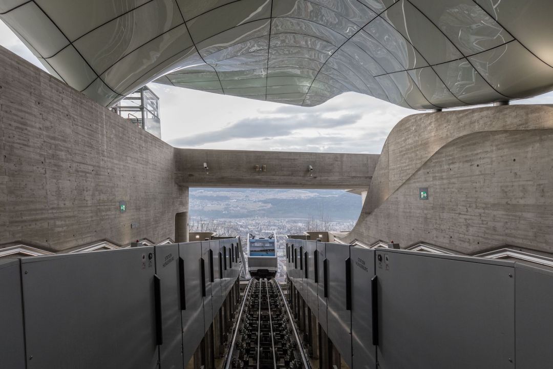 Zaha Hadid Architects | Nordpark Cable Railway Innsbruck, Austria | Images © Tirol Werbung, Gregor Sailer, Zaha Hadid Architects, Nordkette & günther egger