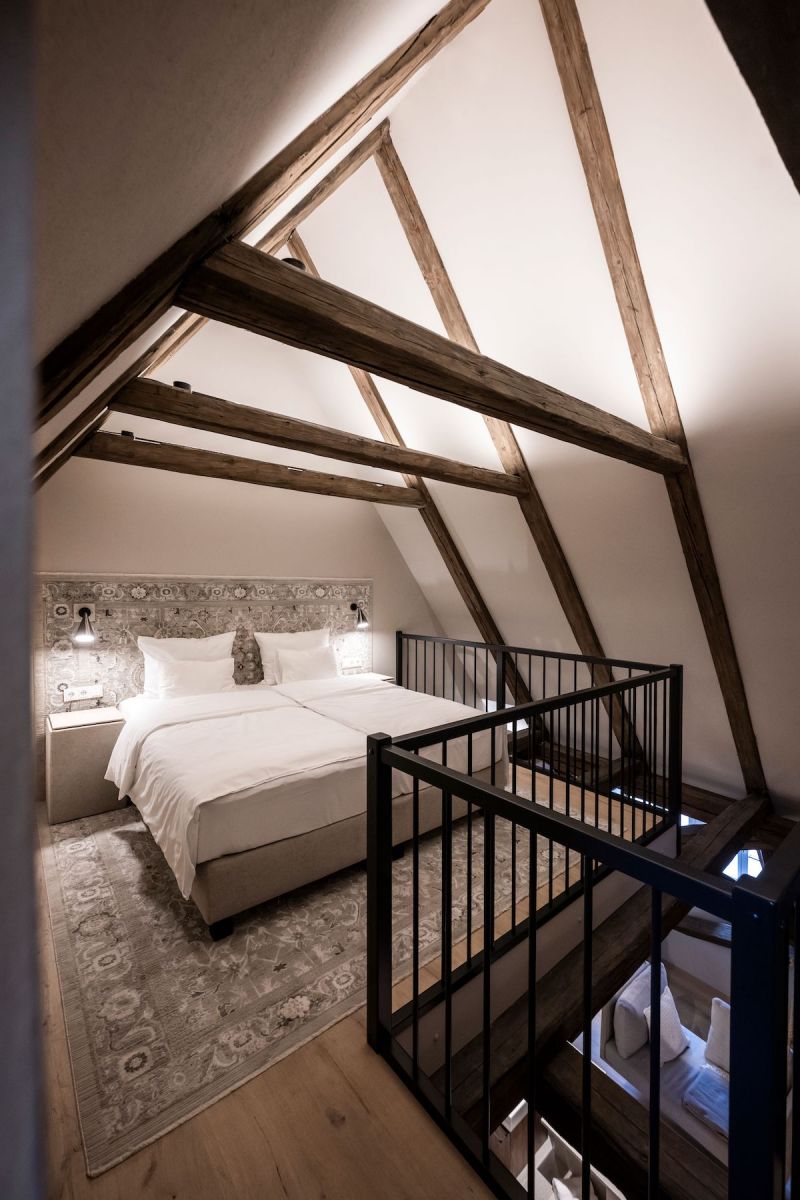 Designer Hotel Accommodation - modern with history | Goldene Rose Hotel Dinkelsbühl Bavaria, Germany | Created by architects NOA