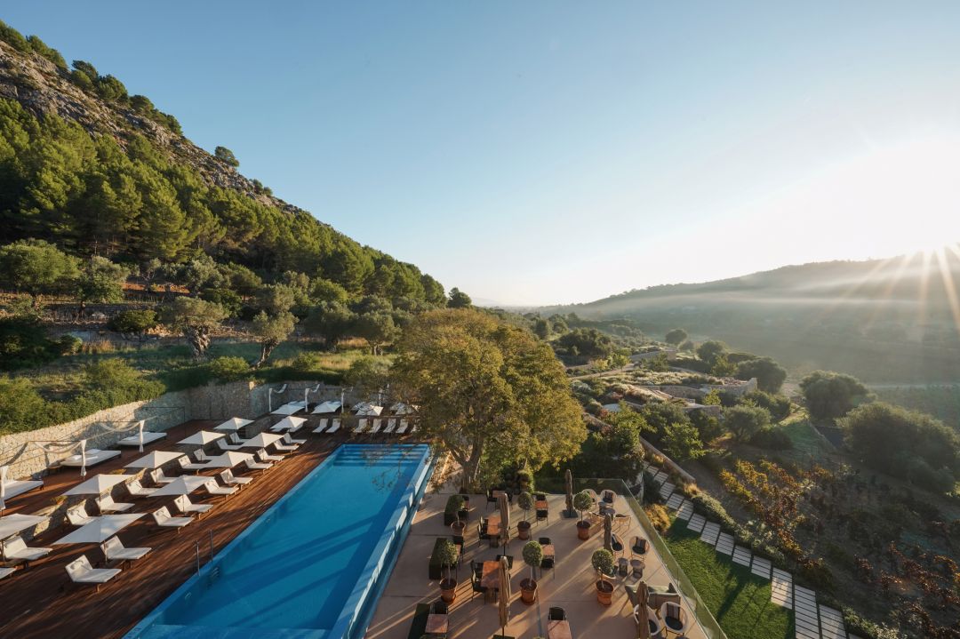 Son Brull Hotel & Spa Pollença Mallorca - luxury design retreat set among rural scene of the north