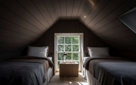 Loft Bedroom Suite Scandinavian Furniture - Scandi-Scot interior design as found at Lundies House Sutherland Scotland