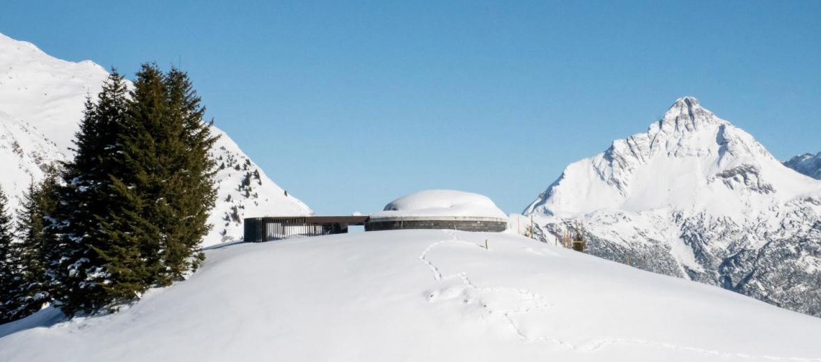 Lech in Austria Mountains, Austria Alps, Arlberg, The Art of Environment: James Turrell’s Skyspaces - Lech, Austria