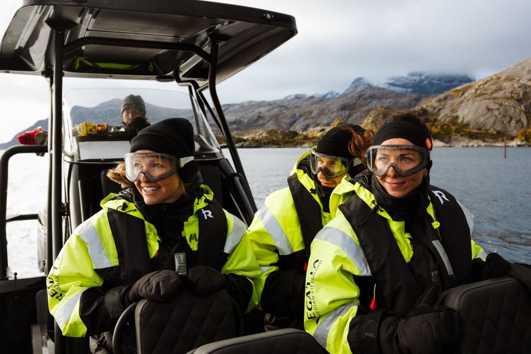 RIBB Boating at Nusfjord Resort & Village Three Michelin Star Arctic Pop-Up on the Lofoten Archipelago, Norway