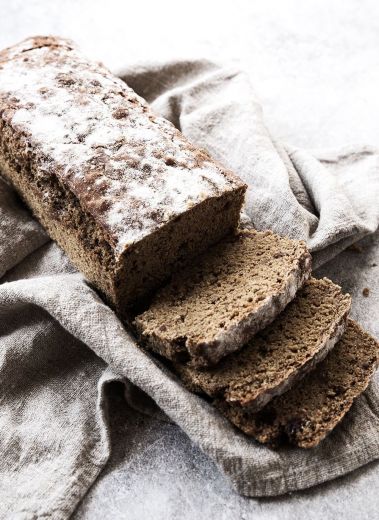 Stylishly shot Swedish rye bread for Christmas in Sweden