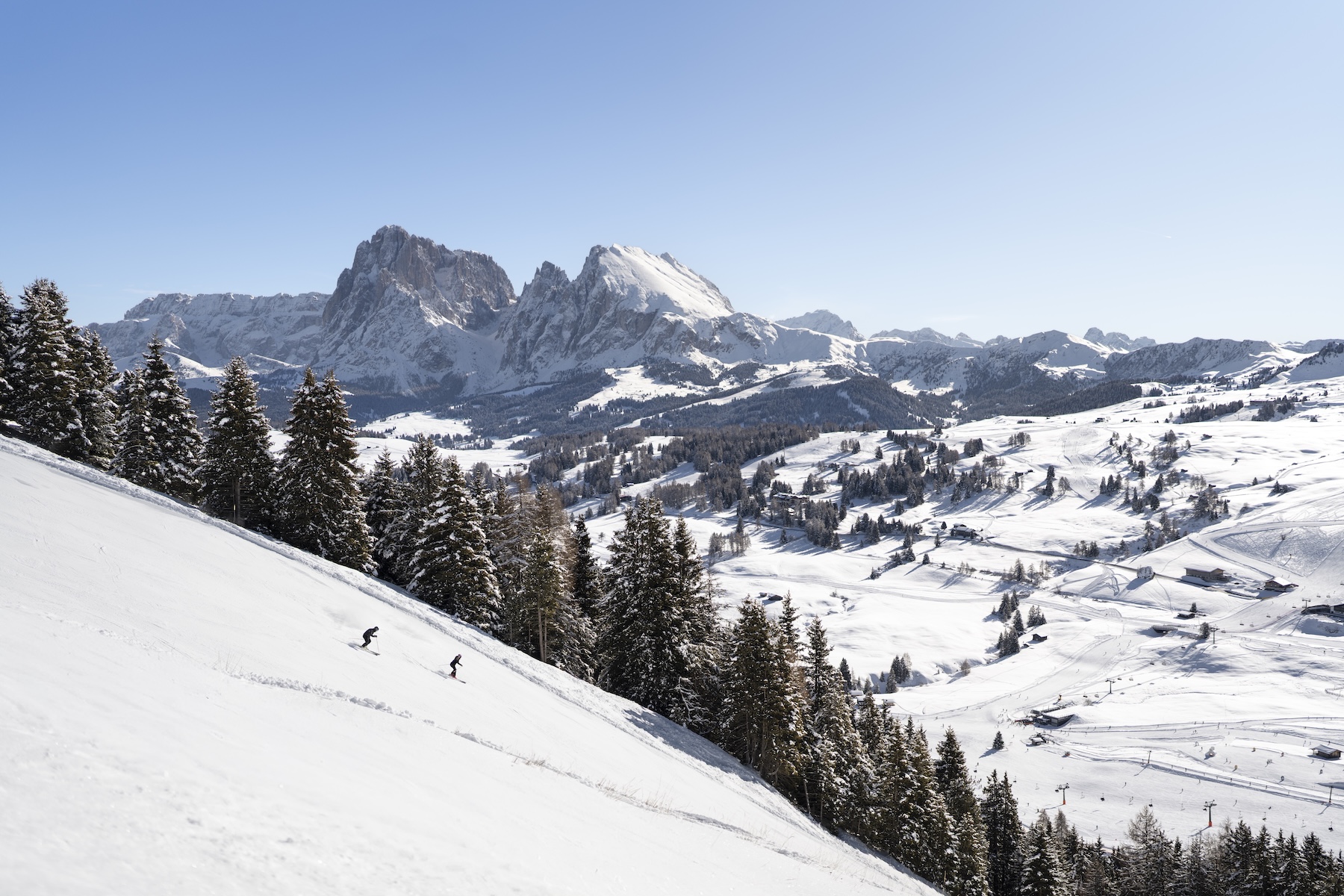 Skiing in Seiser Alm, Alpe di Siusi | Travel Alps | The Aficionados