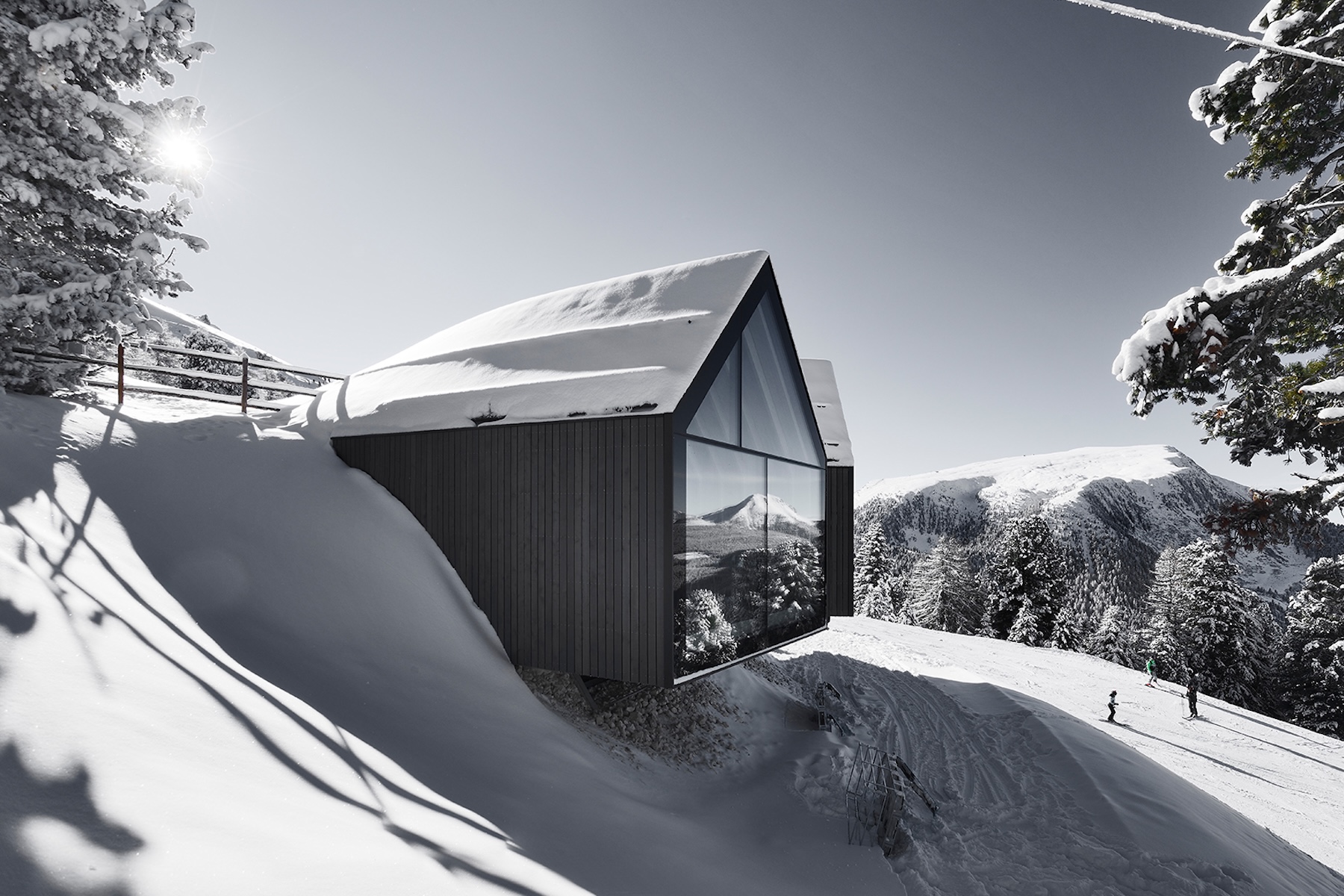 Best Minimalist Alpine Hotels and Modern Guesthouses of Design
