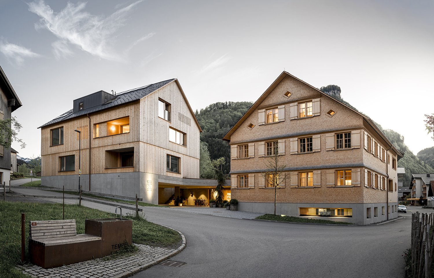 Two newly constructed timber buildings in Bregenzerwald Style | Design Hotels and Boutique Hideaways: From the Alps to Alentejo | Hotel News 