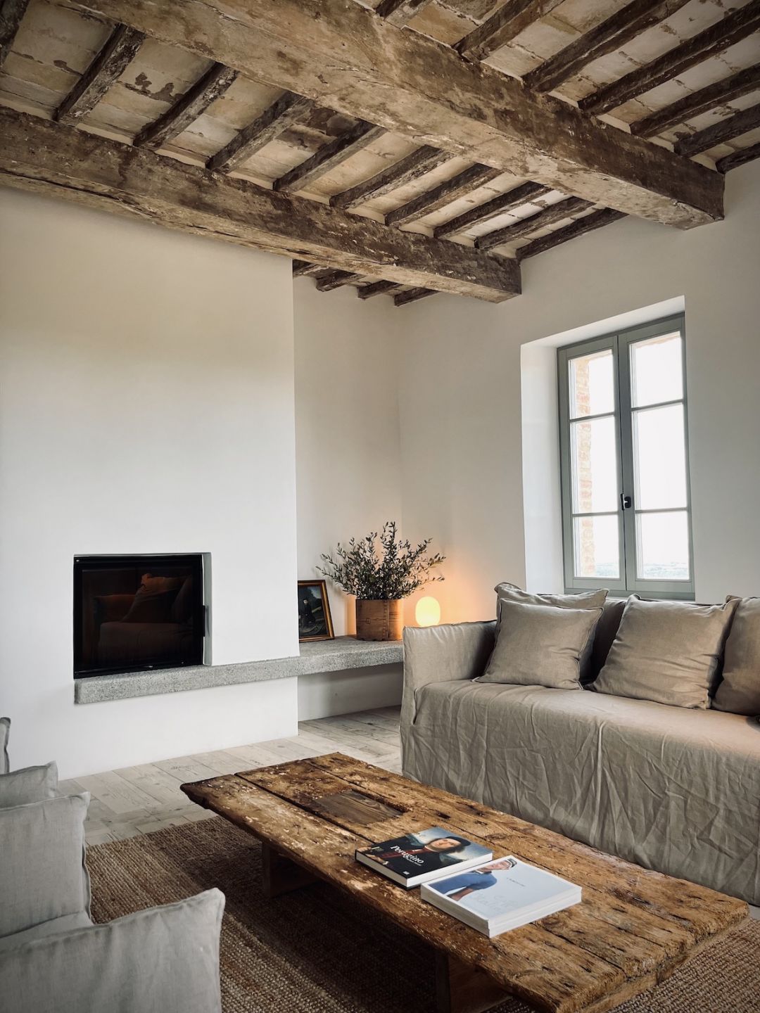 Rustic interios of modern design | Stylish Travel to Italy: Boutique Hotels, Design Stays & Culture