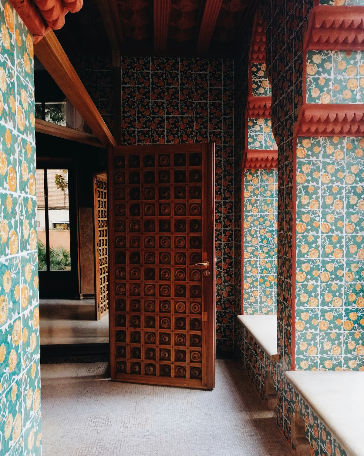 Casa Vicens Barcelona by Antoni Gaudí, facade, catalan achitecture,tiles   Casa Vicens Gaudi | Guide to Barcelona | The Aficionados 