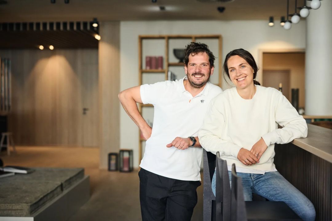 Teenage sweethearts Franziska Alber and Michael Gfall