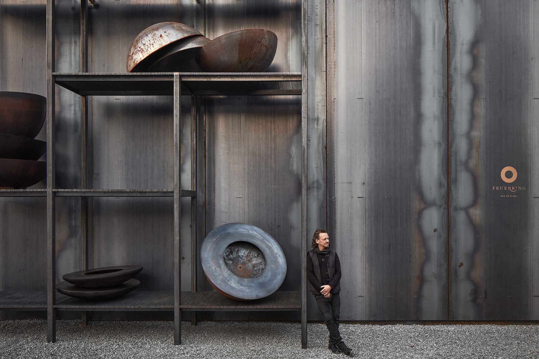 Feuerring | Sculptural Fire Grill by Andreas Reichlin, Switzerland |The Aficionados 