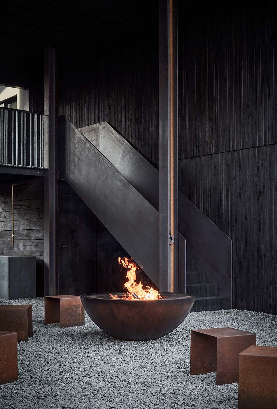 Feuerring | Sculptural Fire Grill by Andreas Reichlin, Switzerland |The Aficionados 