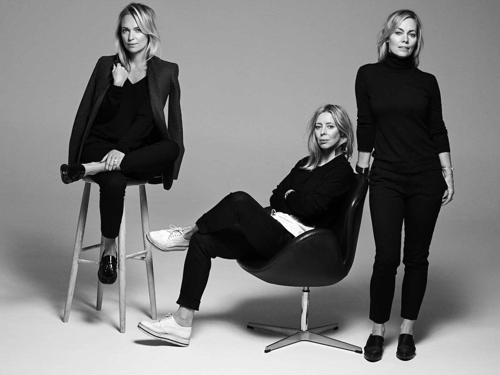 House of Dagmar - Sisters Kristina Tjäder, Sofia Wallenstam and Karin Söderlind of Swedish Fashion House Dagmar in Stockholm