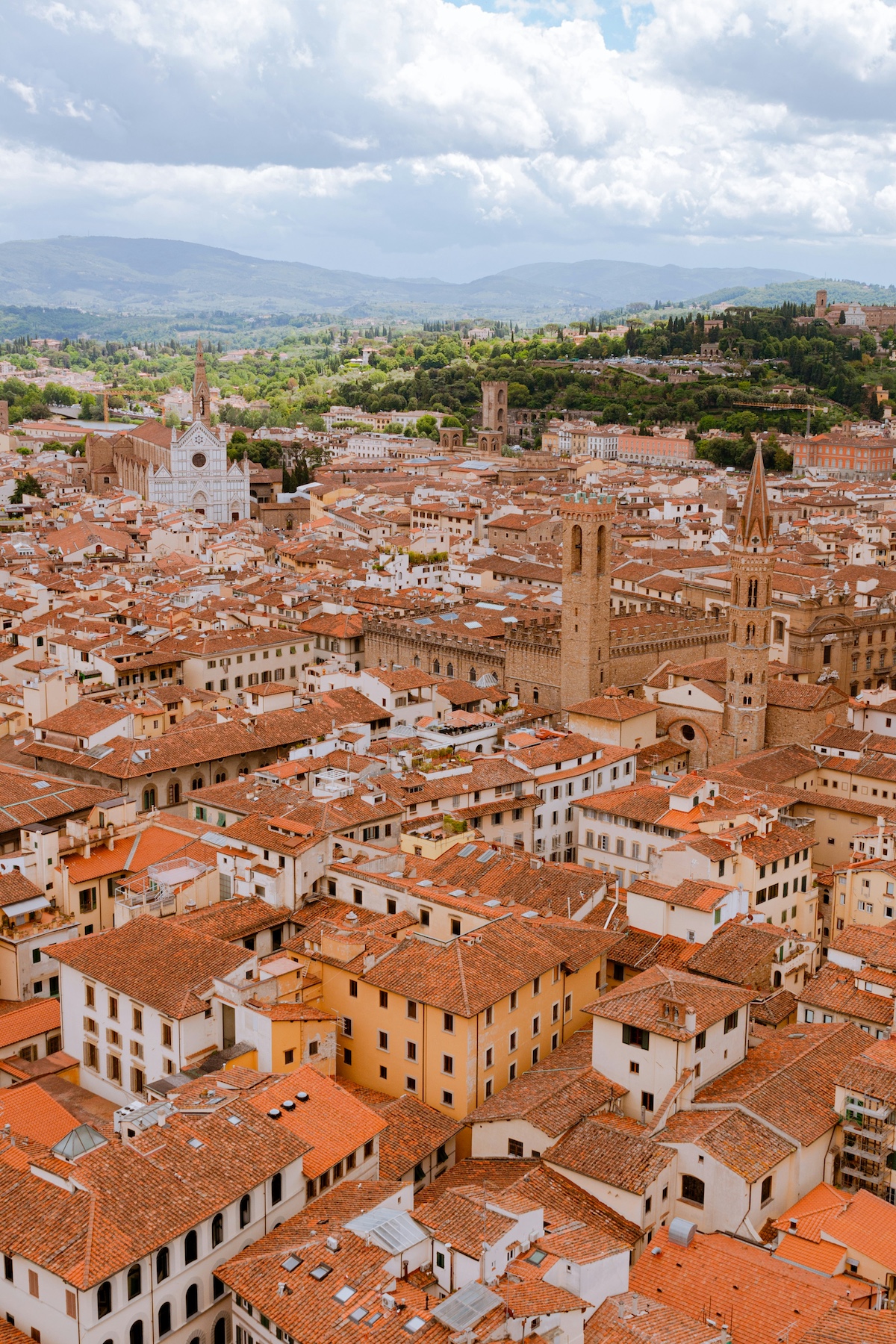 Rooftop beauty - teracotta roof tiles in a sea of Tuscan orange | Florence | Firenze – Where Marble Saints Meet Leather Rebels