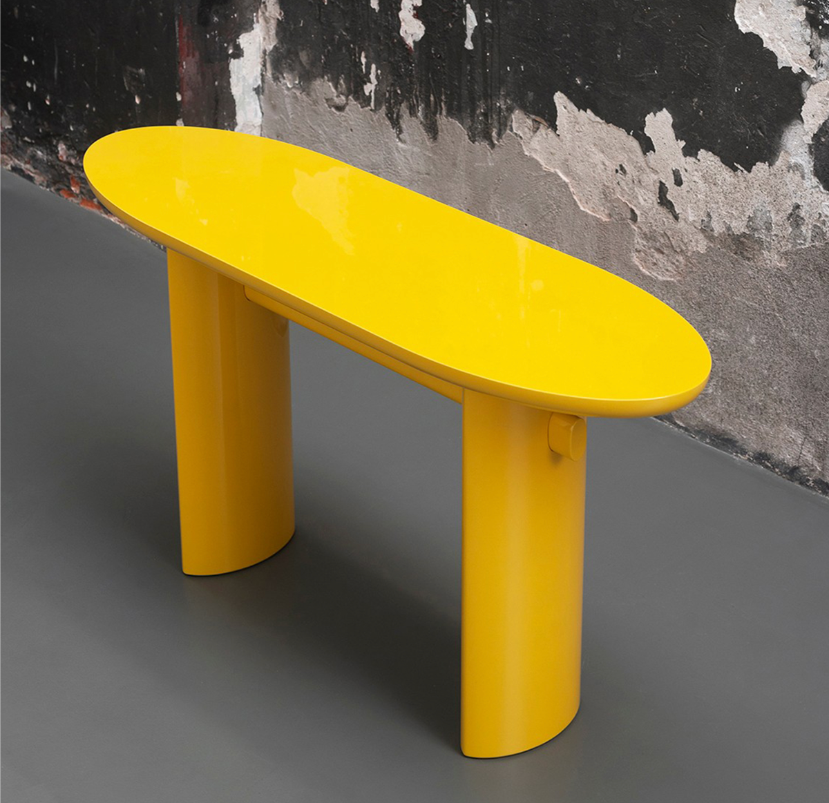 The Torli Love Console by Studiopepe | Yellow Pages: Sunshine Tones in Design, Travel & Colour Led Boutique Hotel Style