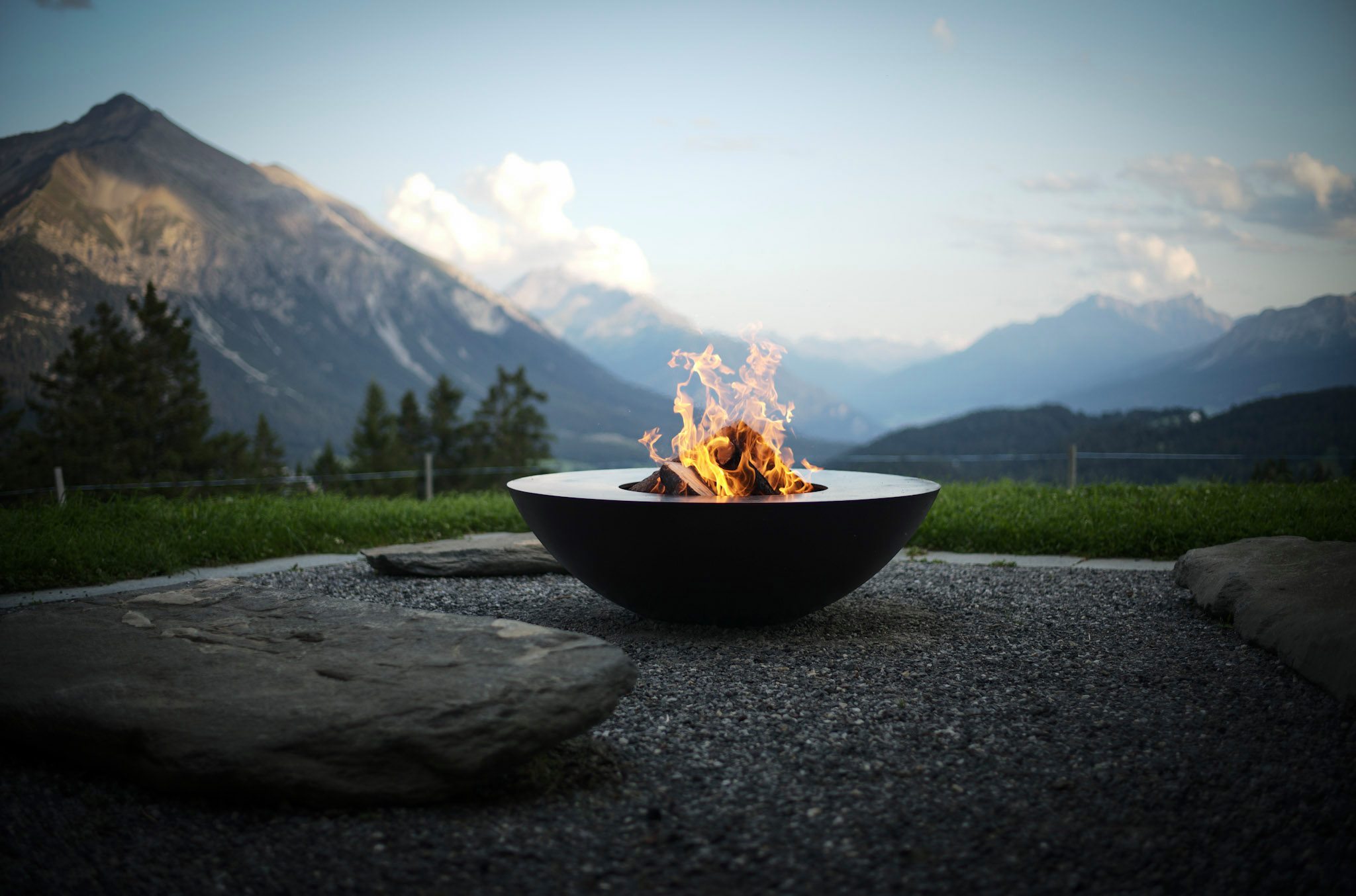 Feuerring | Sculptural Fire Grill by Andreas Reichlin, Switzerland |The Aficionados 