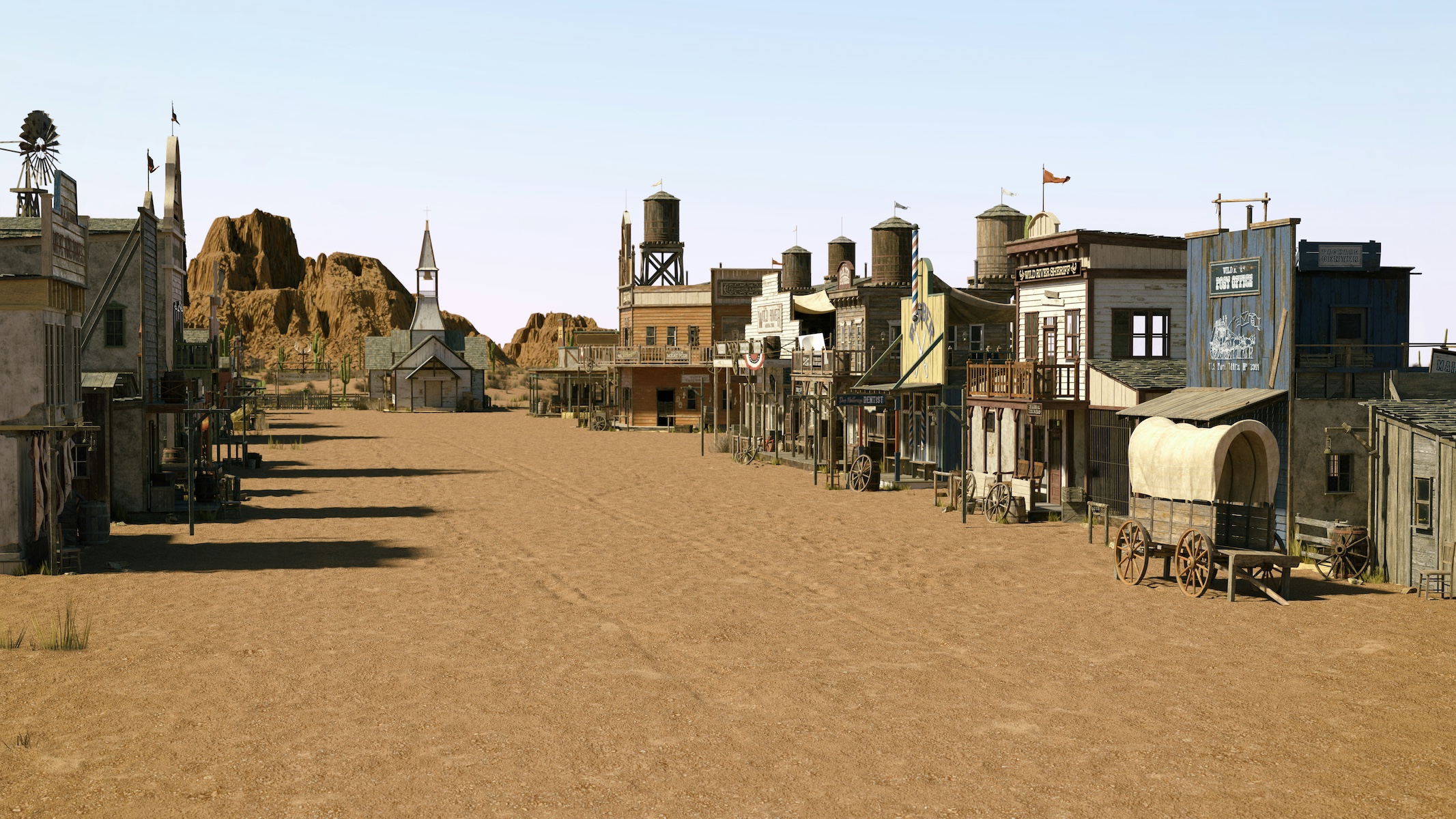Spaghetti Western theme image