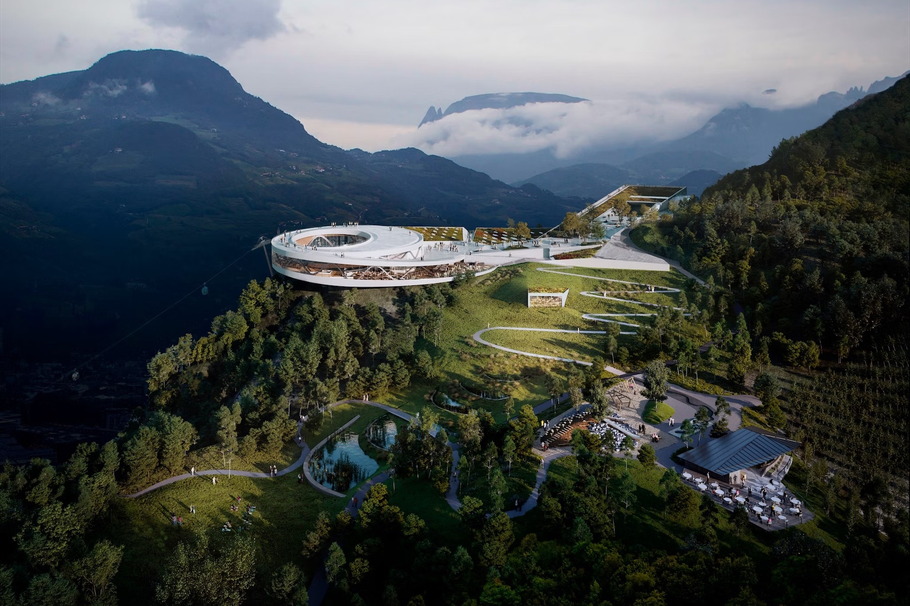 Viva Virgolo | Virgl Mountain Bolzano | Snøhetta + ZOA | The Aficionados